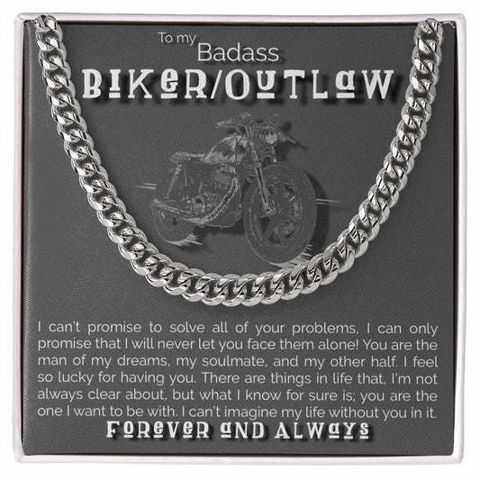 Biker/Outlaw Cuban link chain